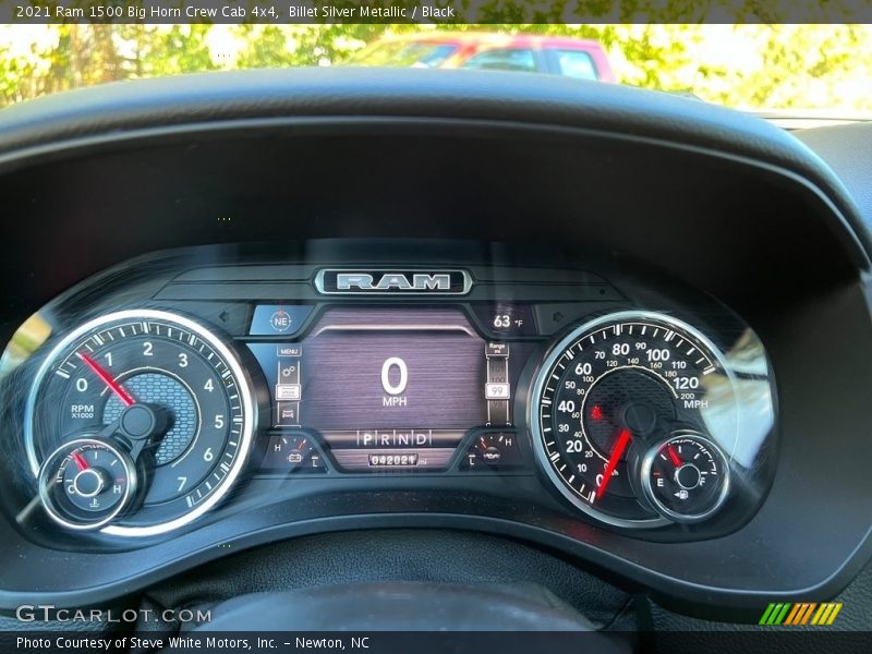  2021 1500 Big Horn Crew Cab 4x4 Big Horn Crew Cab 4x4 Gauges