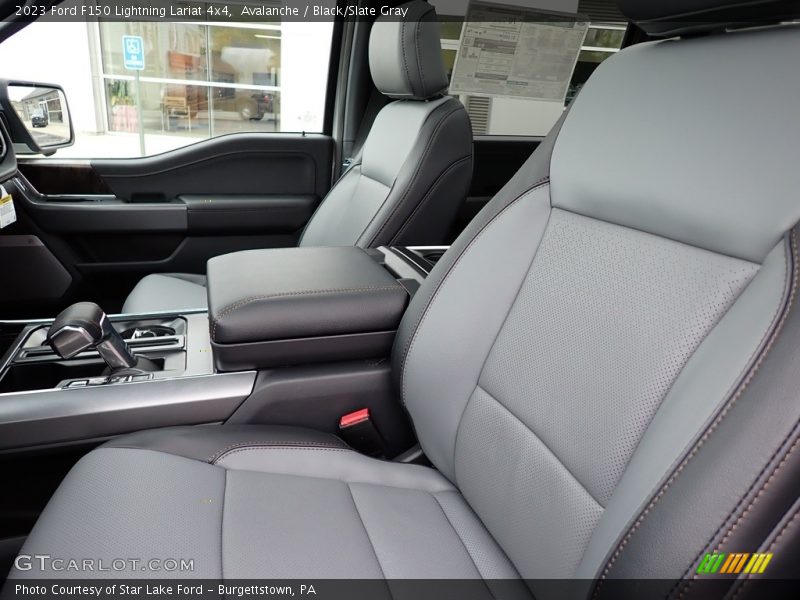 Front Seat of 2023 F150 Lightning Lariat 4x4
