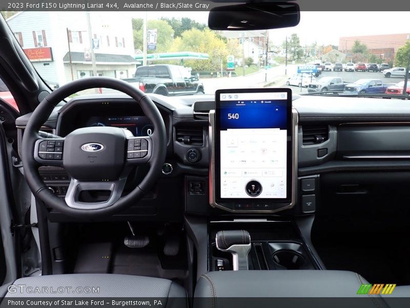 Dashboard of 2023 F150 Lightning Lariat 4x4