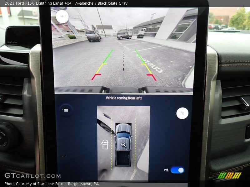 Controls of 2023 F150 Lightning Lariat 4x4