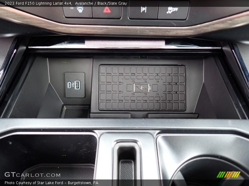 Controls of 2023 F150 Lightning Lariat 4x4