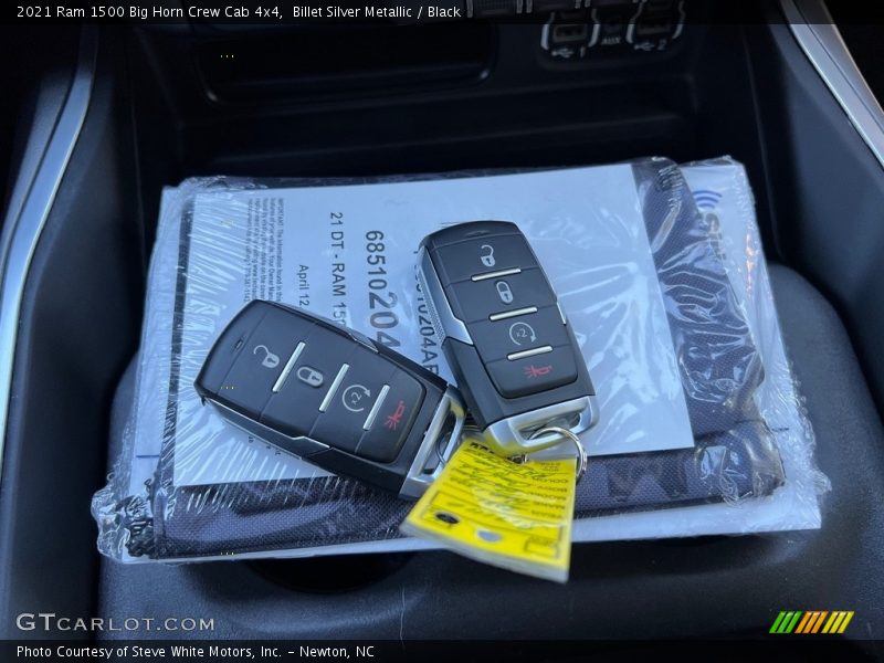 Keys of 2021 1500 Big Horn Crew Cab 4x4