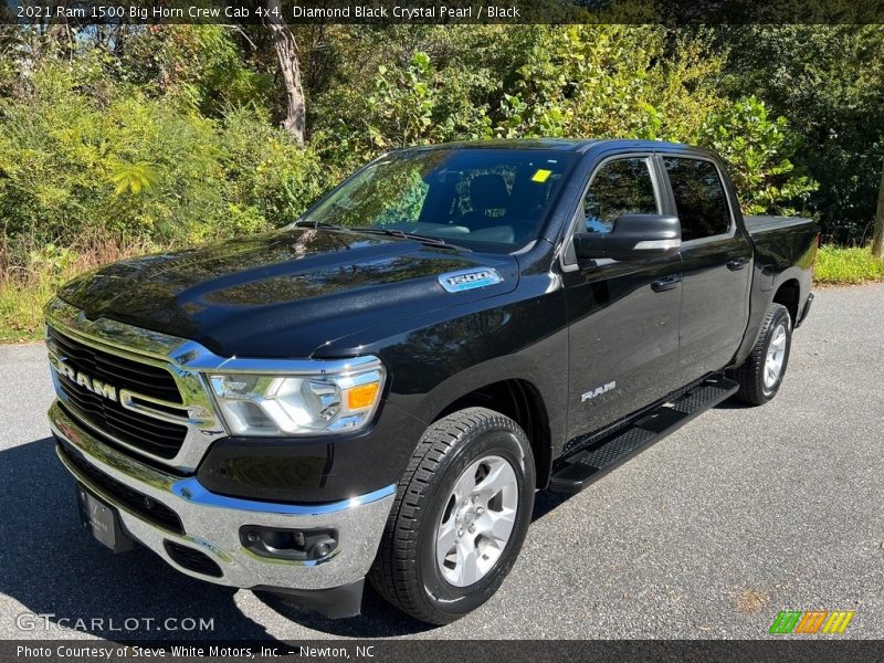  2021 1500 Big Horn Crew Cab 4x4 Diamond Black Crystal Pearl