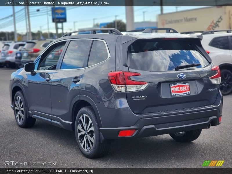 Magnetite Gray Metallic / Gray 2023 Subaru Forester Limited