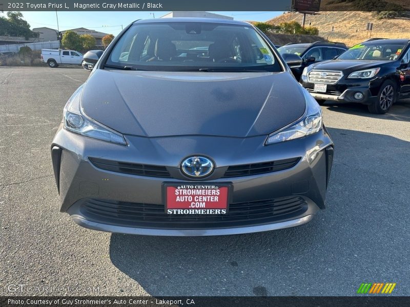 Magnetic Gray Metallic / Black 2022 Toyota Prius L