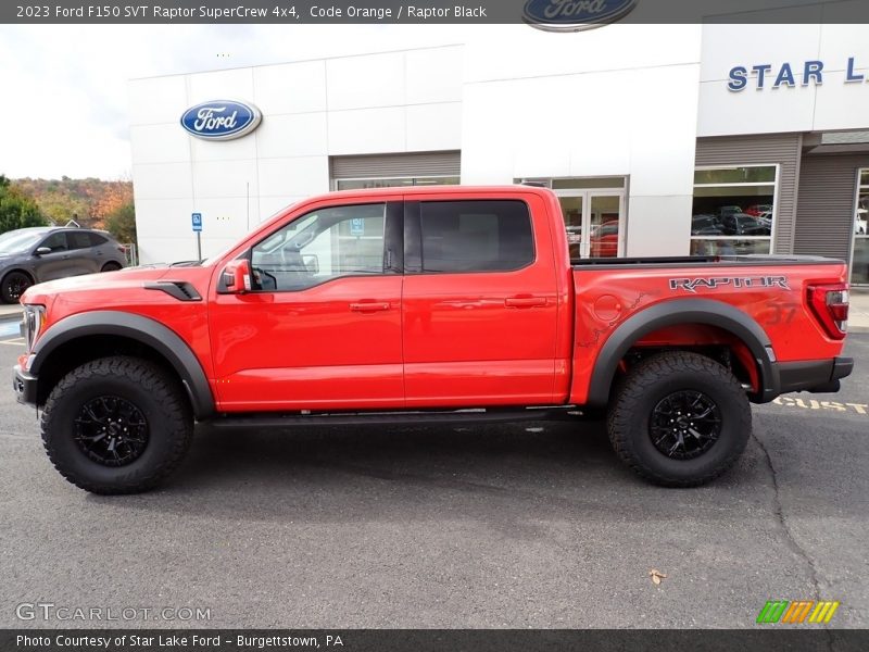  2023 F150 SVT Raptor SuperCrew 4x4 Code Orange