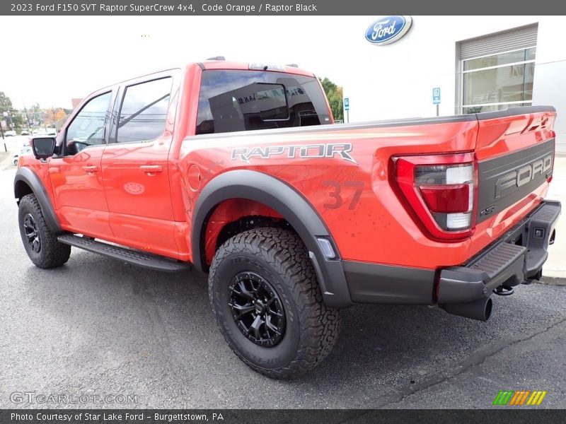  2023 F150 SVT Raptor SuperCrew 4x4 Code Orange