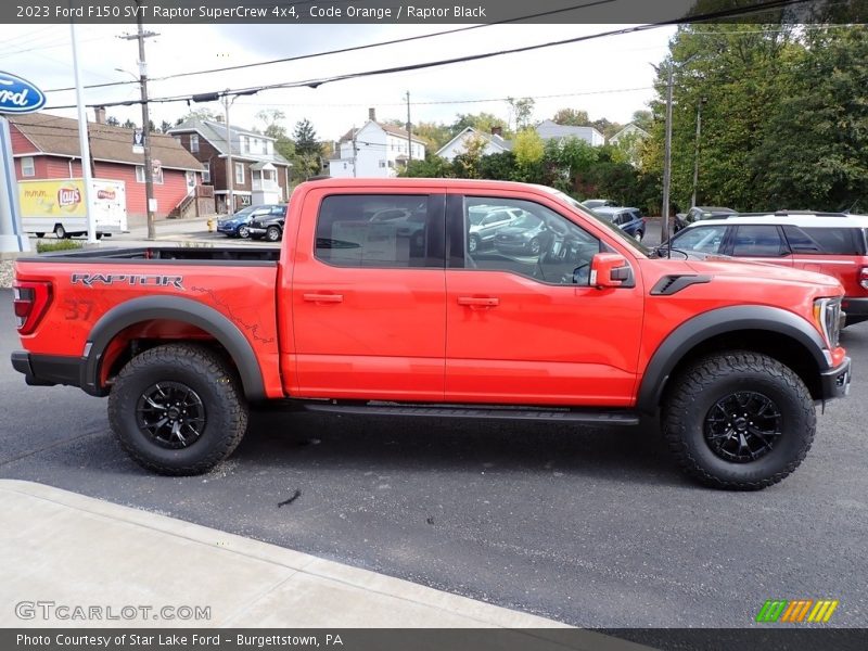  2023 F150 SVT Raptor SuperCrew 4x4 Code Orange