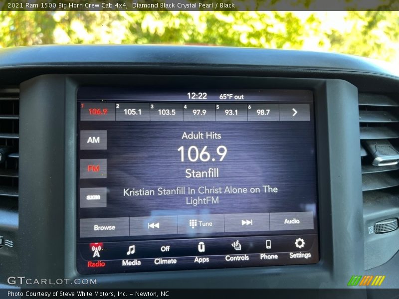 Audio System of 2021 1500 Big Horn Crew Cab 4x4