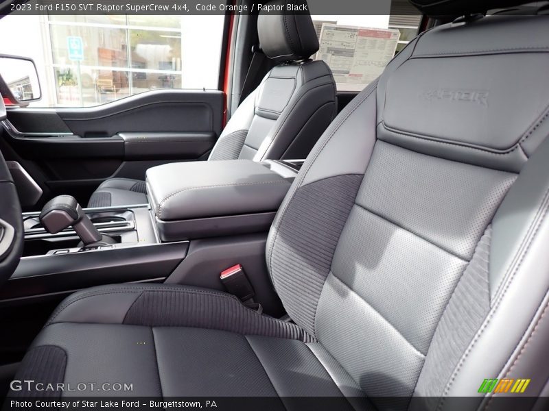 Front Seat of 2023 F150 SVT Raptor SuperCrew 4x4