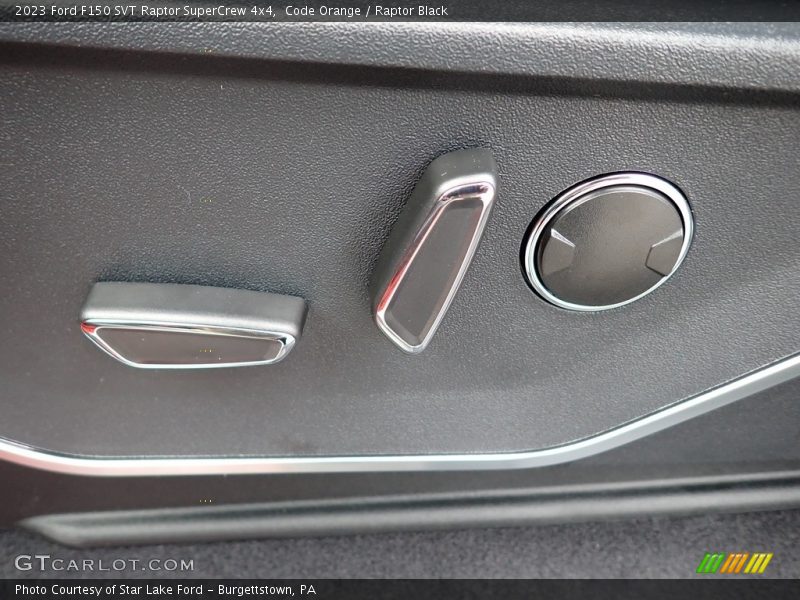 Front Seat of 2023 F150 SVT Raptor SuperCrew 4x4