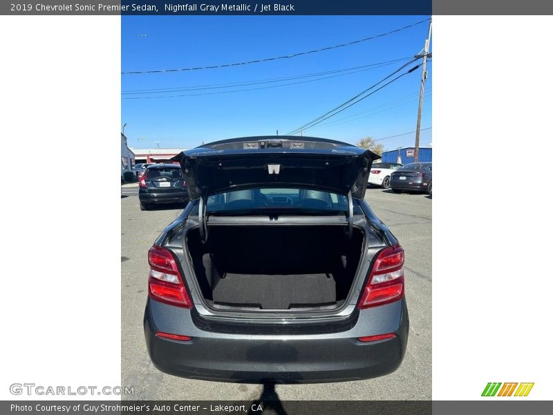 Nightfall Gray Metallic / Jet Black 2019 Chevrolet Sonic Premier Sedan