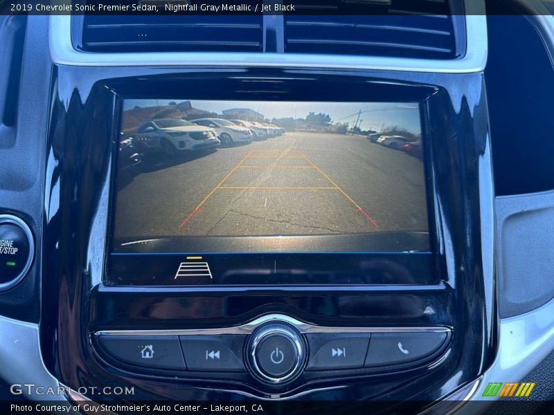 Nightfall Gray Metallic / Jet Black 2019 Chevrolet Sonic Premier Sedan