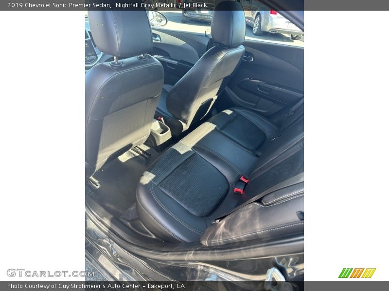 Nightfall Gray Metallic / Jet Black 2019 Chevrolet Sonic Premier Sedan