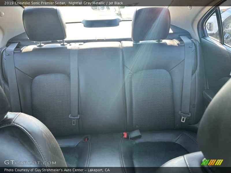 Nightfall Gray Metallic / Jet Black 2019 Chevrolet Sonic Premier Sedan