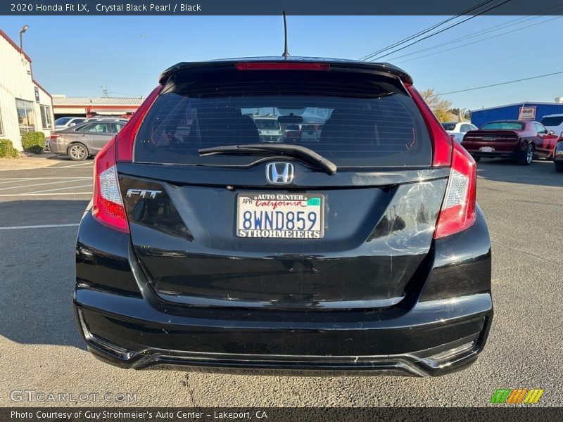 Crystal Black Pearl / Black 2020 Honda Fit LX