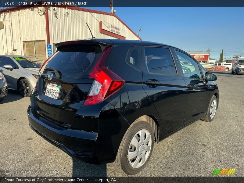 Crystal Black Pearl / Black 2020 Honda Fit LX