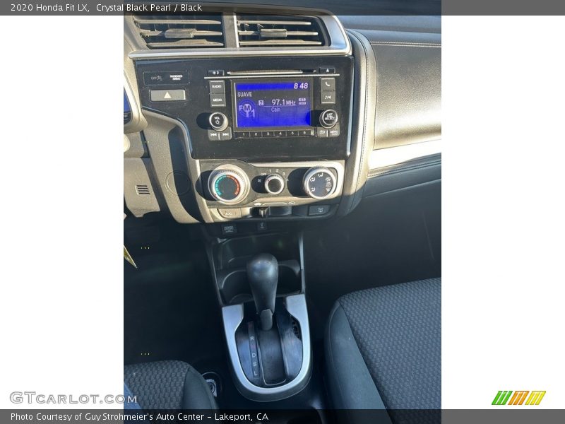 Crystal Black Pearl / Black 2020 Honda Fit LX
