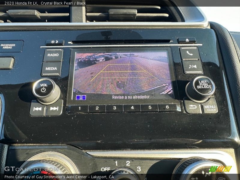 Crystal Black Pearl / Black 2020 Honda Fit LX