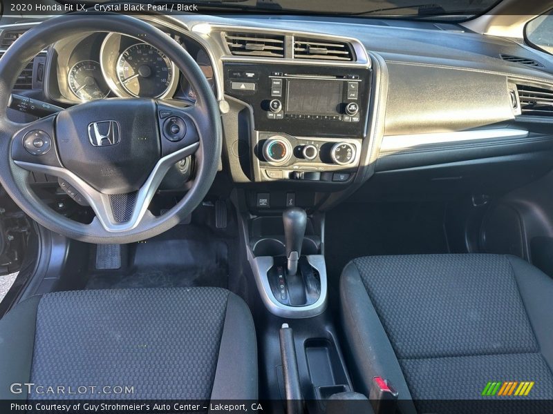 Crystal Black Pearl / Black 2020 Honda Fit LX