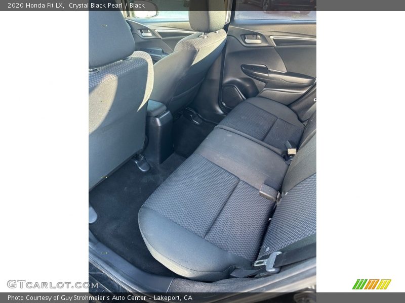 Crystal Black Pearl / Black 2020 Honda Fit LX
