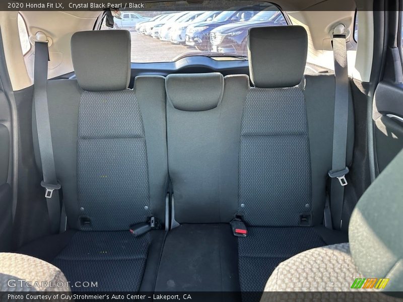 Crystal Black Pearl / Black 2020 Honda Fit LX