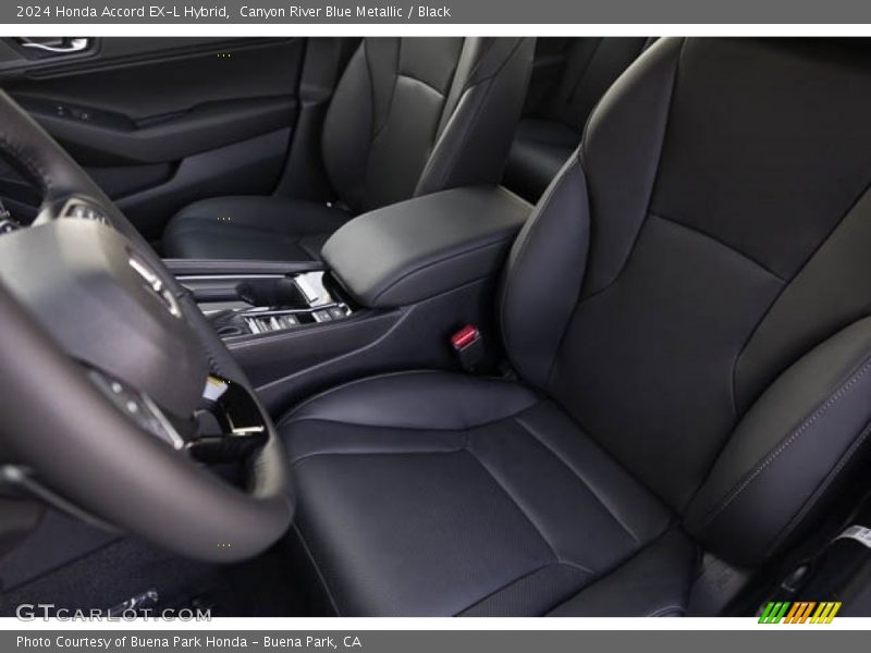  2024 Accord EX-L Hybrid Black Interior