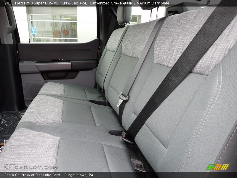 Rear Seat of 2023 F250 Super Duty XLT Crew Cab 4x4