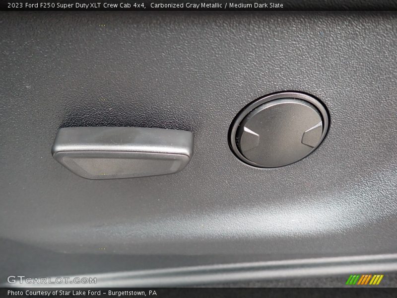 Carbonized Gray Metallic / Medium Dark Slate 2023 Ford F250 Super Duty XLT Crew Cab 4x4