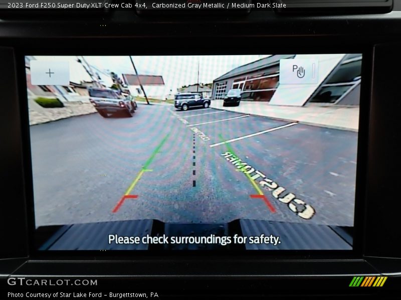 Carbonized Gray Metallic / Medium Dark Slate 2023 Ford F250 Super Duty XLT Crew Cab 4x4