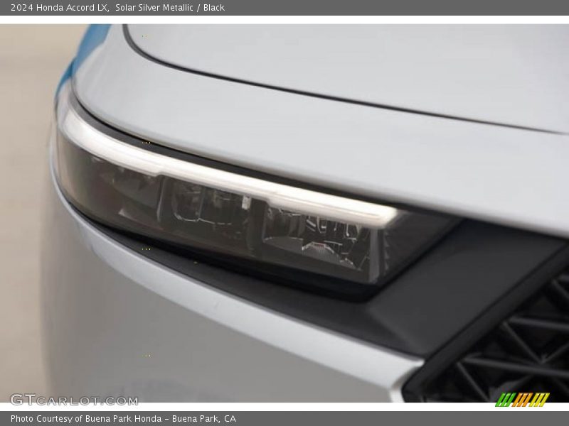 Solar Silver Metallic / Black 2024 Honda Accord LX