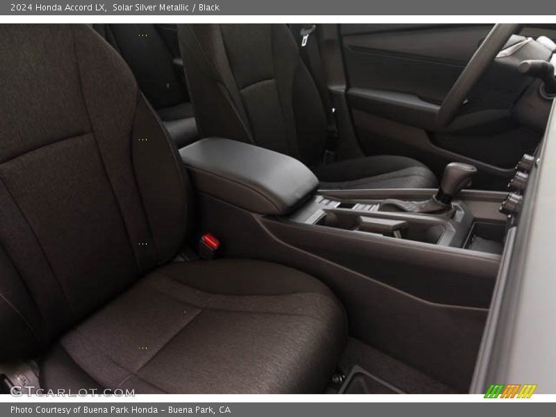Solar Silver Metallic / Black 2024 Honda Accord LX