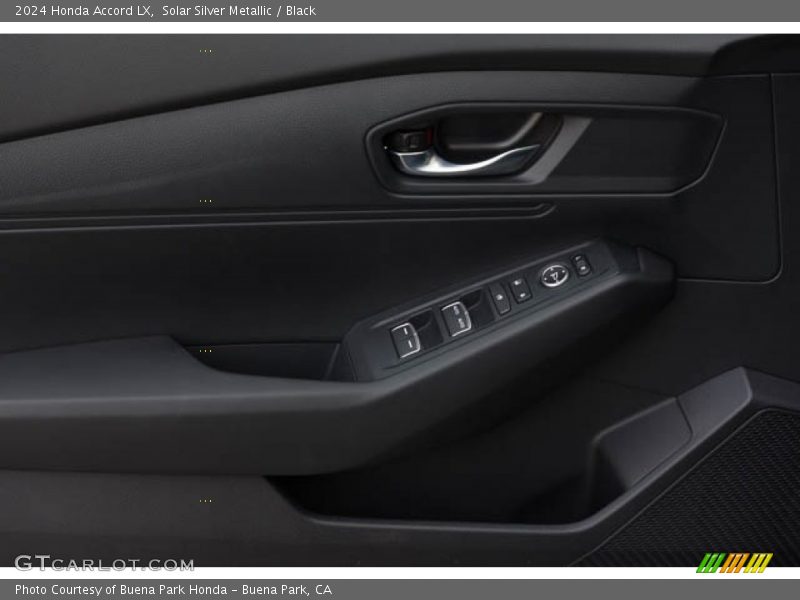 Solar Silver Metallic / Black 2024 Honda Accord LX