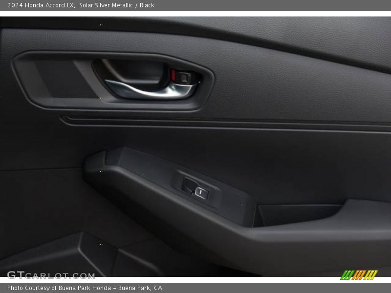Solar Silver Metallic / Black 2024 Honda Accord LX