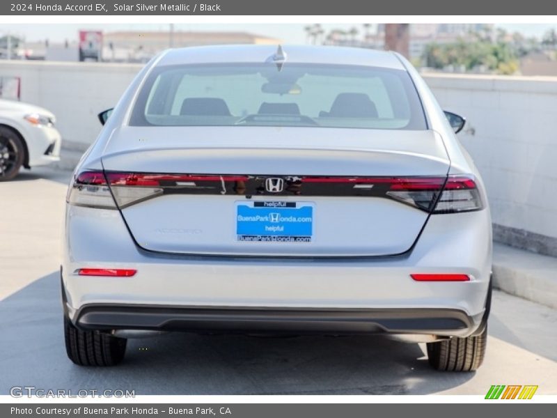 Solar Silver Metallic / Black 2024 Honda Accord EX