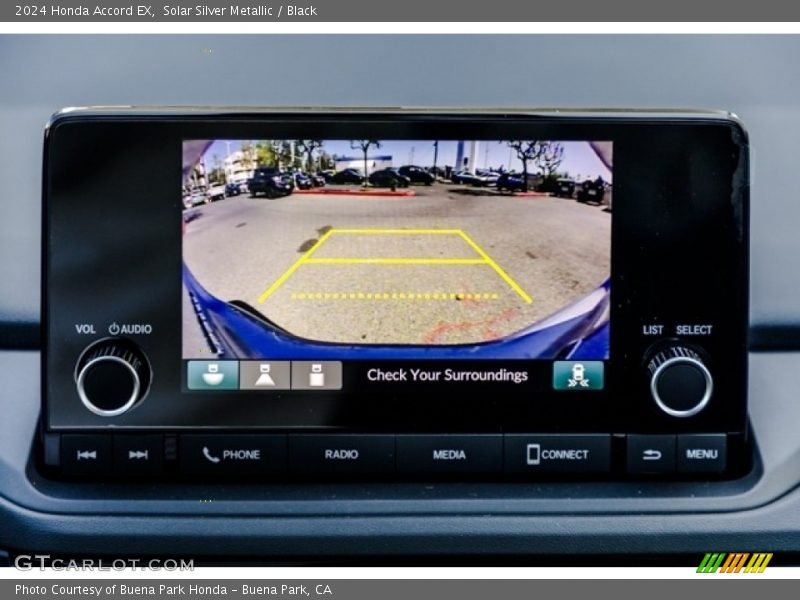 Controls of 2024 Accord EX