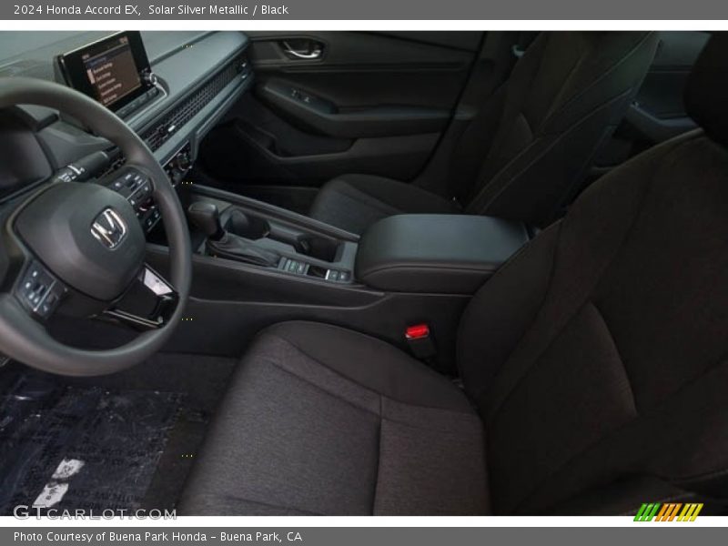 Front Seat of 2024 Accord EX