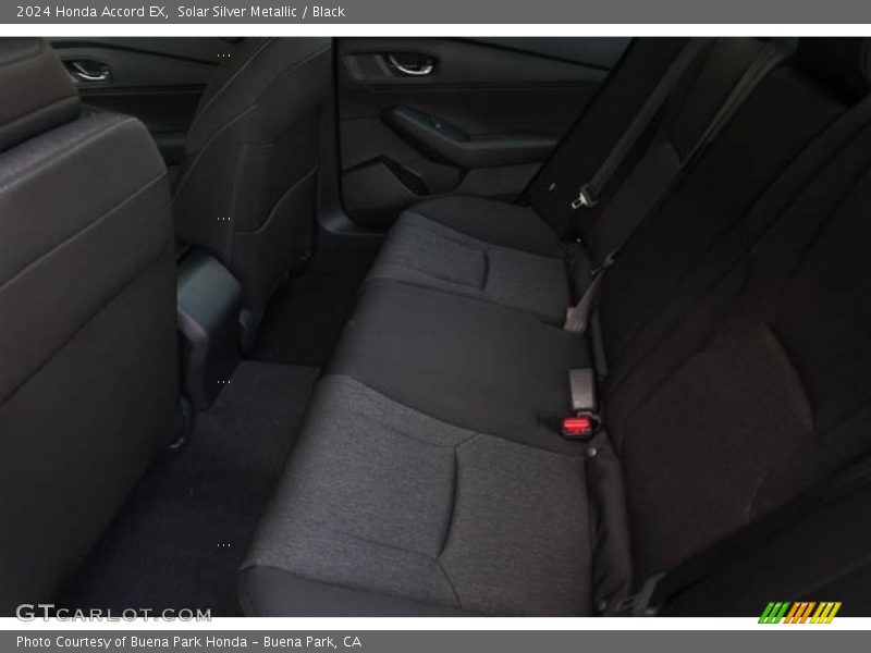 Rear Seat of 2024 Accord EX