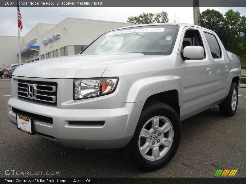 Billet Silver Metallic / Black 2007 Honda Ridgeline RTS