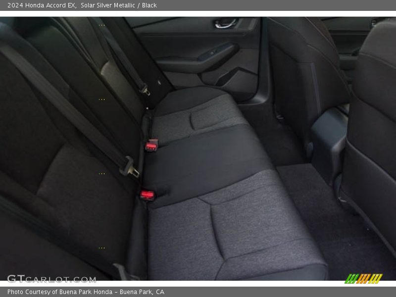 Rear Seat of 2024 Accord EX