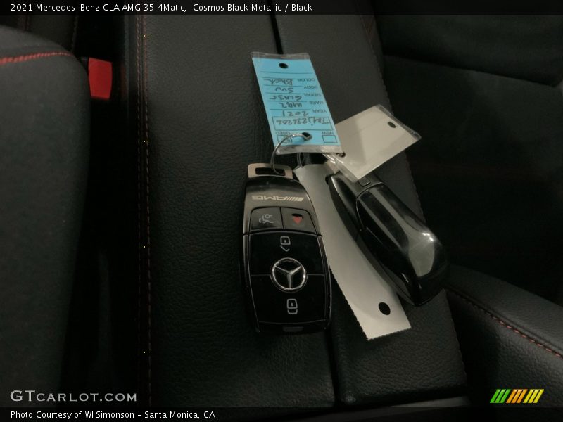 Cosmos Black Metallic / Black 2021 Mercedes-Benz GLA AMG 35 4Matic