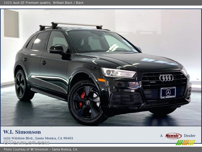 Brilliant Black / Black 2020 Audi Q5 Premium quattro