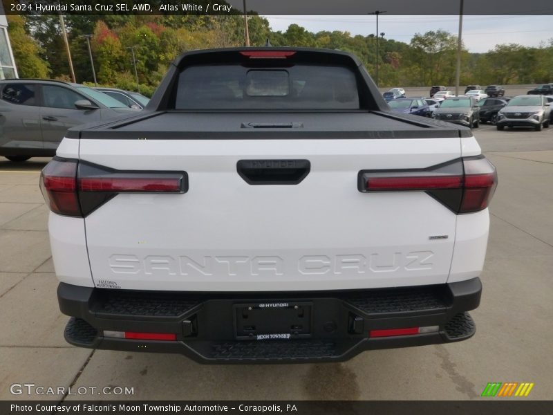 Atlas White / Gray 2024 Hyundai Santa Cruz SEL AWD