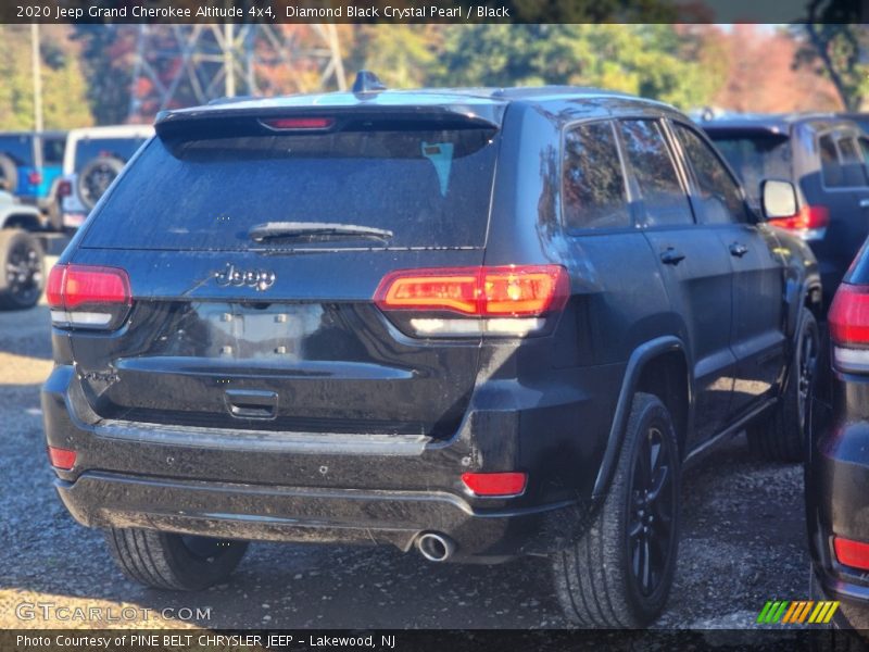 Diamond Black Crystal Pearl / Black 2020 Jeep Grand Cherokee Altitude 4x4