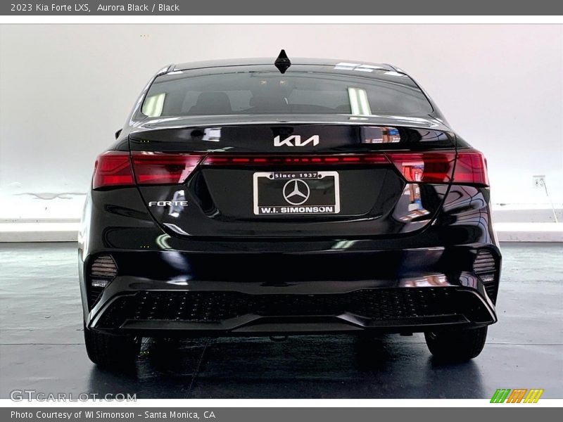 Aurora Black / Black 2023 Kia Forte LXS