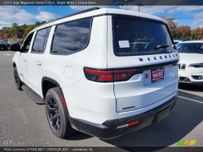 Bright White / Global Black 2023 Jeep Wagoneer Series II 4x4