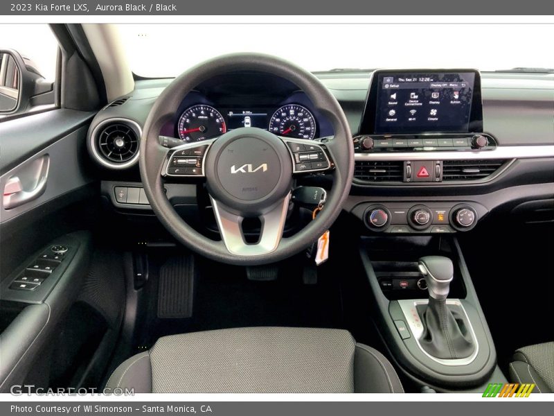 Dashboard of 2023 Forte LXS