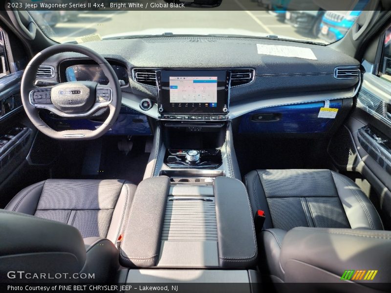 Bright White / Global Black 2023 Jeep Wagoneer Series II 4x4