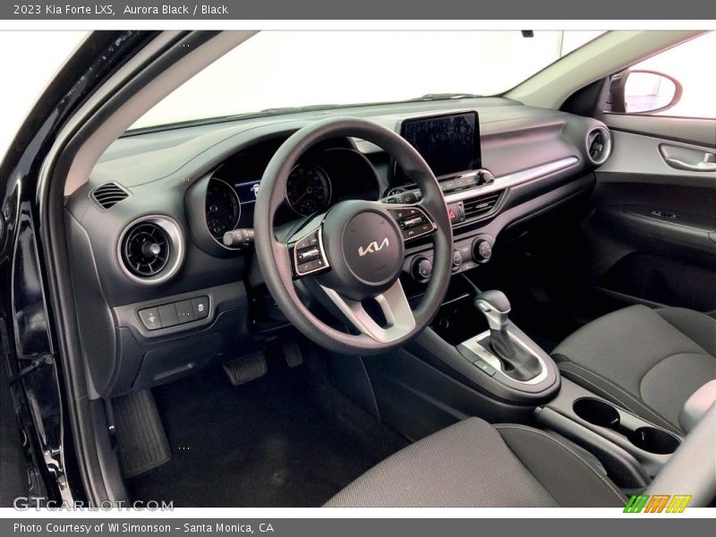 Black Interior - 2023 Forte LXS 