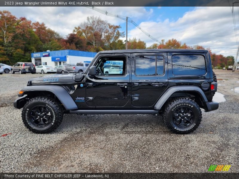  2023 Wrangler Unlimited Willys 4XE Hybrid Black